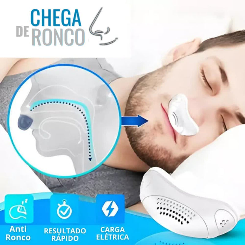 Anti Ronco Elétrico Mini Cpap - Aprovado pelos especialistas da CHEGA DE RONCO.